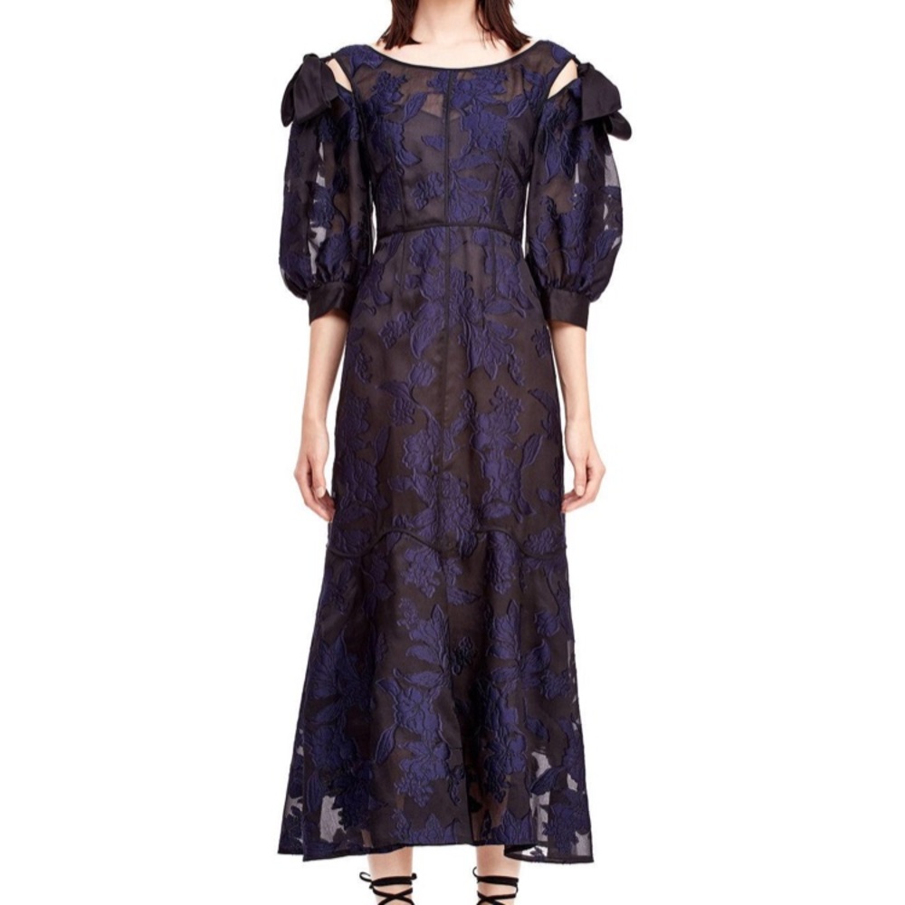 Rebecca Taylor Floral Organza Dress